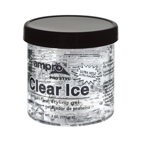 Ampro Clear Ice Gel Protein Styling Gel Ultra Hold 6 Oz(24x$1.44)