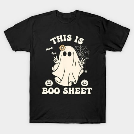 Funny Halloween Boo Ghost Costume This Is Some Boo Sheet 2026 Retro G6094 T-Shirt  for Men and Women  up to Size 5XL