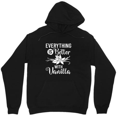 Vanilla Beans Extract Bourbon Ice Cream Paste Powder Graphic Funny Foodie Flavor - Perfect Birthday Present M4200 Unisex Hoodie  up to Size 5XL