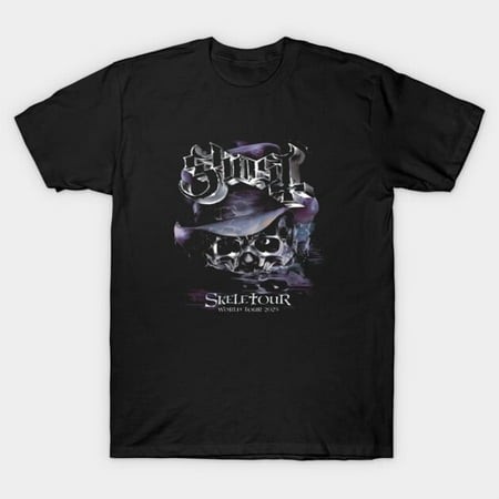 Ghost Skeletour World Tour 2026 Funny Metal Band Concert Retro Music Fan G2659 T-Shirt  for Men and Women  up to Size 5XL