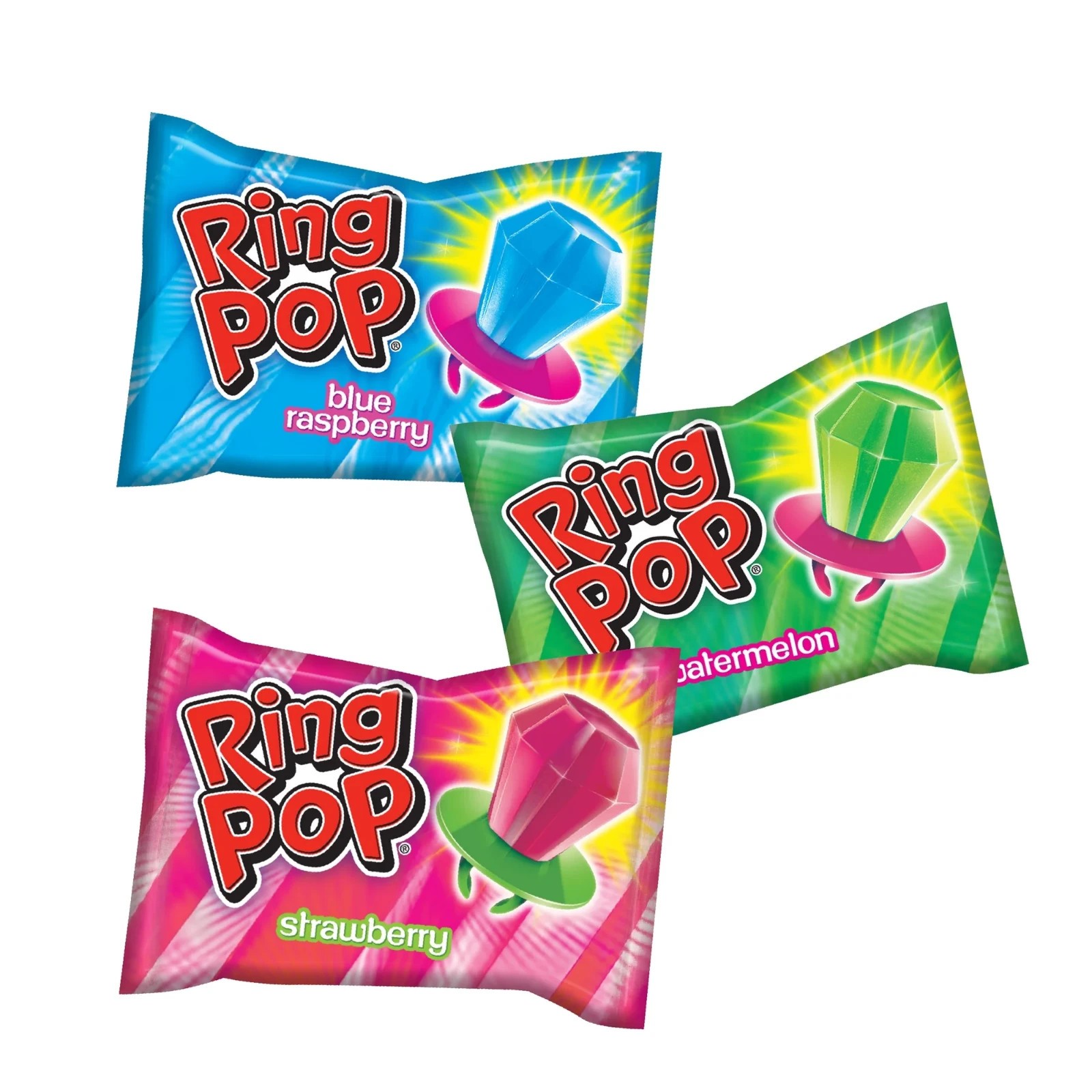 Ring Pop Easter Candy Lollipop Assorted Fruit Flavors, 28 Count Box thumbnail