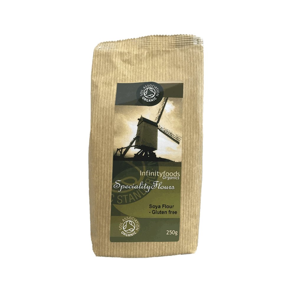 Soya Flour, Organic by Infinity Foods 250g