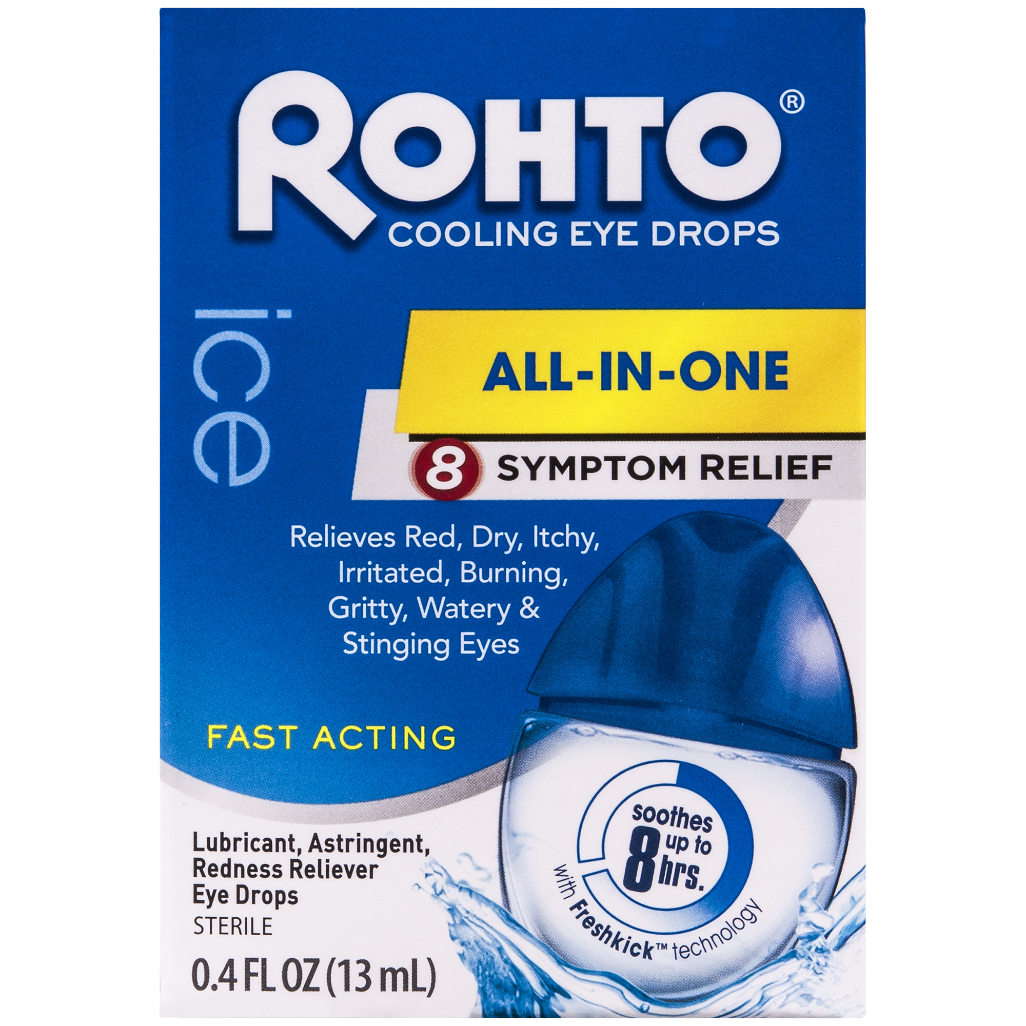 Rohto Eye Drops - Cooling Eye Drops 13 Ml (0.4Fl)