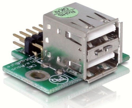 DeLOCK - USB-Konsole - USB Typ a, 4-polig (W) (41763)