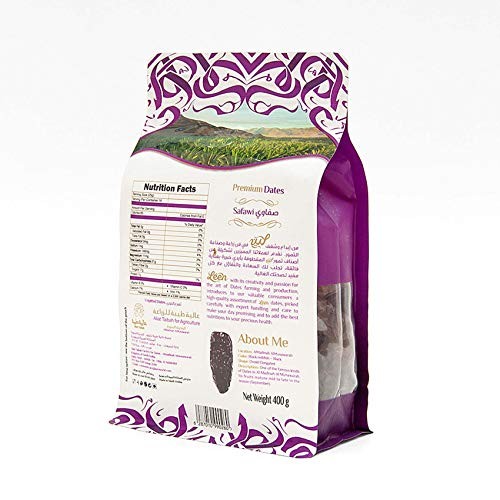 LEEN Safawi Dates Premium, 100% Natural & Hand-Picked Resealable Zipper Pouch | Soft, Naturally Sweet & Melt-in-Mouth | Authentic Dates from Al-Madina thumbnail