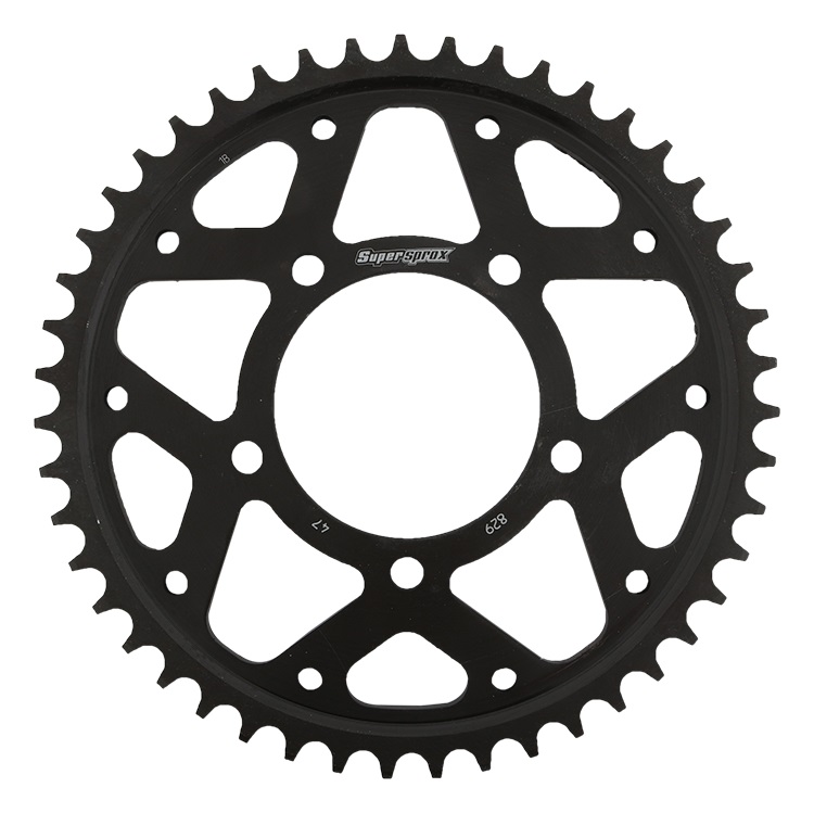 Rear Steel Sprocket Black for 1000 GSX-R 01 02 03 04 05 06 07 08 09 11 12 13 14 15 16, 600 GSX-R 92 93 97 98 99 00 01 02 03 04 05 06 07 08 09 11 12 13