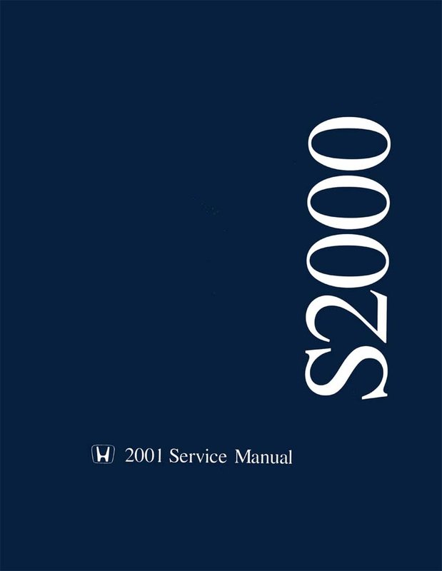 Bishko OEM Repair Maintenance Shop Manual Bound for Honda S2000 2001