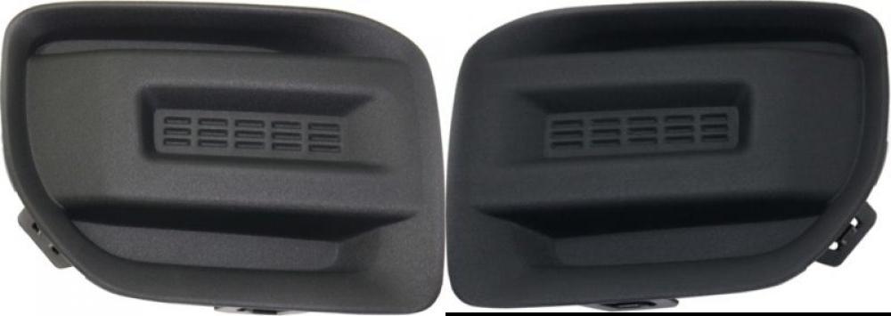 Go-Parts - PAIR/SET - OE Replacement for 2015 - 2019 GMC Canyon Fog Lights Cover - Left & Right (Driver & Passenger) GM1039228 GM1038228 22891747 2289