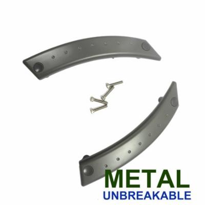 For 98-10 Volkswagen Beetle GRAY Metal Reinforced Door Panel Repair Kit Pair 2PCS 98 99 00 01 02 03 04 05 06 07 08 09 10