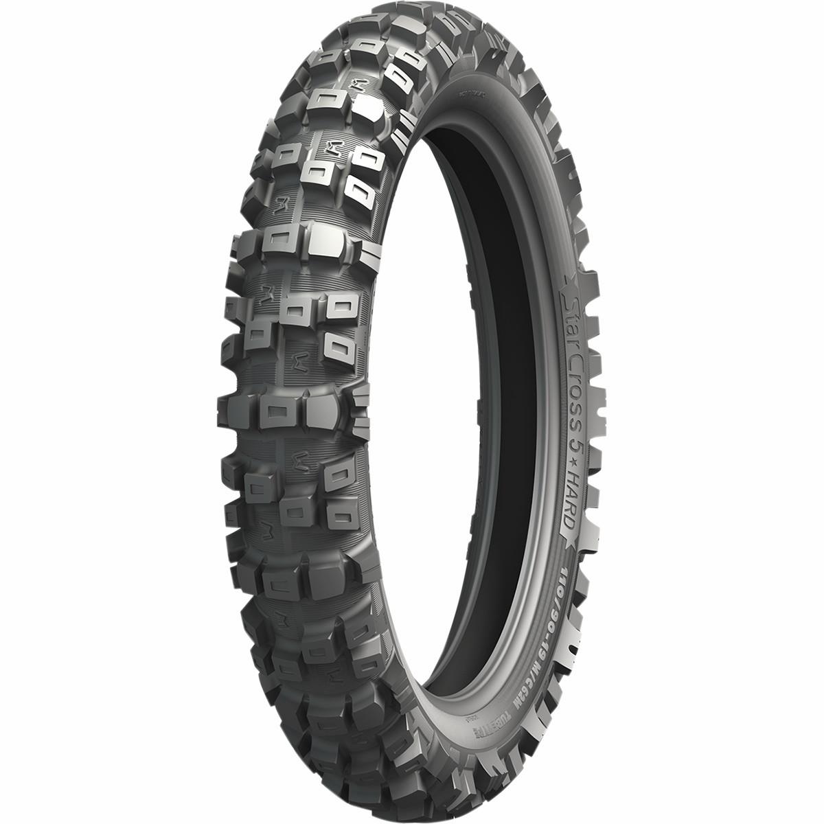 Michelin 06051 Starcross 5 Hard Rear Tire - 110/90-19