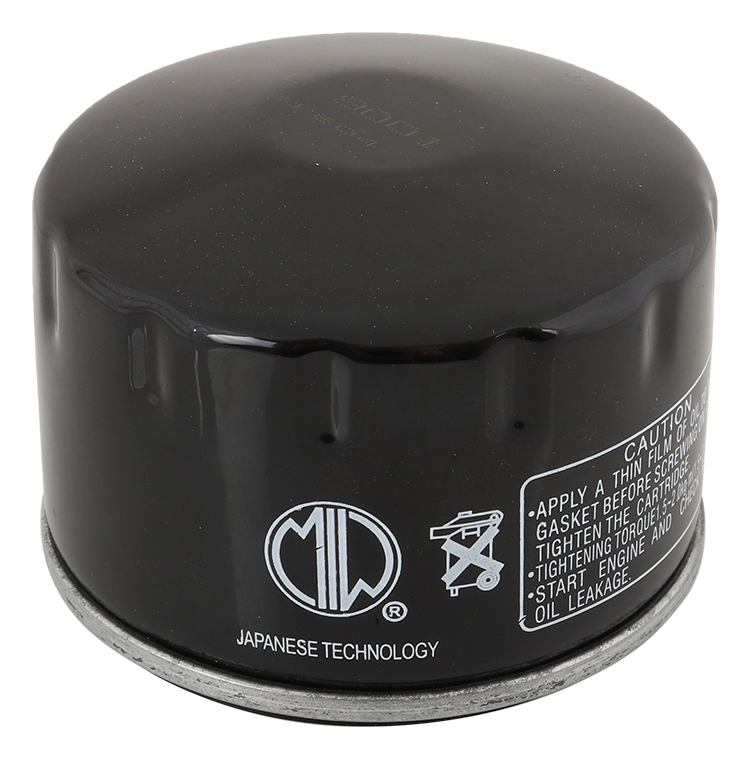 MIW B9001--003 Oil Filter for BMW R1200RT 03 04 05 06 07 08 09 10 11 12 13 14, R1200S 04 05 06, R1200ST 03 04 05 06 07, R900RT 05 06 70 08 90 10