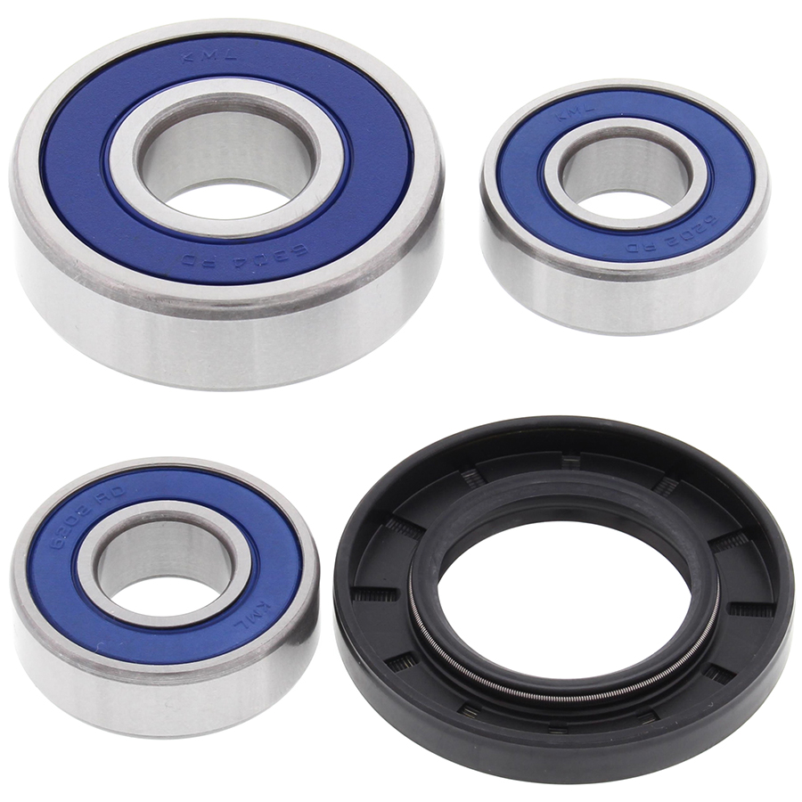 New All Balls Racing Wheel Bearing Kit 25-1455 for Yamaha XV250 Route 66 1988 1989 1990