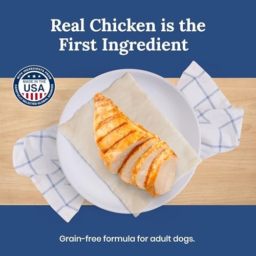 Blue Buffalo Life Protection Formula Natural Grain Free Adult Dry Dog Food, with Chicken and Potatoes, 24 Lb. Bag thumbnail