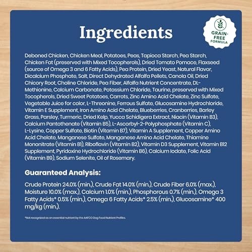 Blue Buffalo Life Protection Formula Natural Grain Free Adult Dry Dog Food, with Chicken and Potatoes, 24 Lb. Bag thumbnail