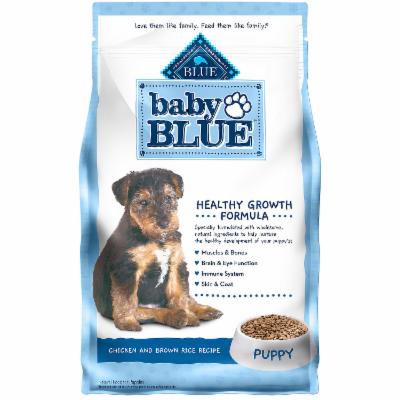 Blue Buffalo Baby BLUE Healthy Growth Puppy Dry Food  Chicken  4-lb Bag