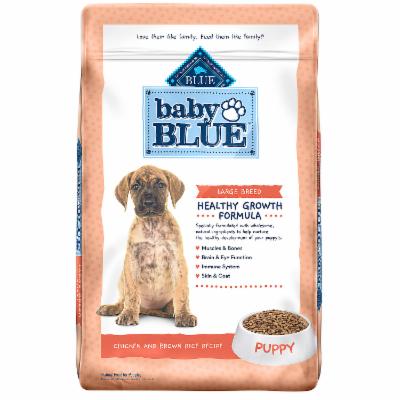 Blue Buffalo Baby BLUE Large Breed Puppy Dry Dog Food  Chicken & Brown Rice  24-lb. Bag