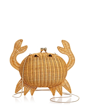 Serpui Crab Wicker Crossbody