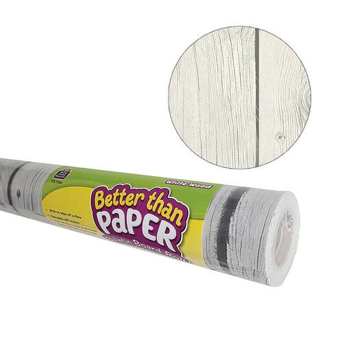 Teacher Created Resources White Wood Paper Board Roll