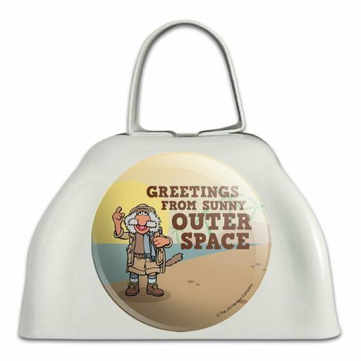 Outer Space Uncle Matt Fraggle Rock Cowbell Cow Bell Instrument