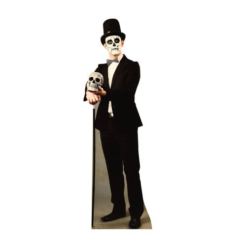 Day of the Dead Man Stand up Party Decoration Lifesize Cardboard Cutout