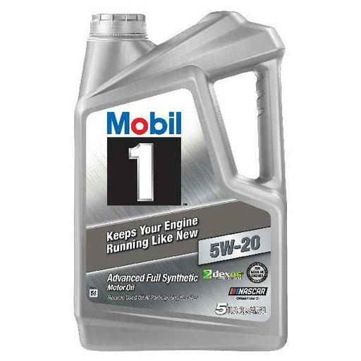 Mobil 1 Advanced Full Synthetic Motor Oil 5W-20, 5 Qt.