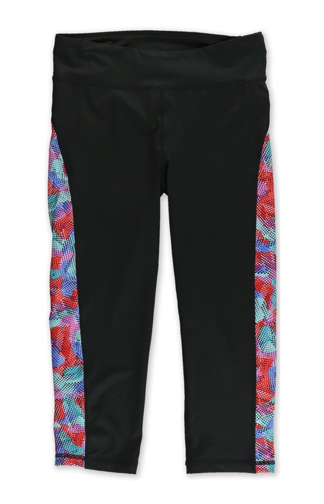 Aeropostale Womens Active Crop Casual Leggings  Black  Large
