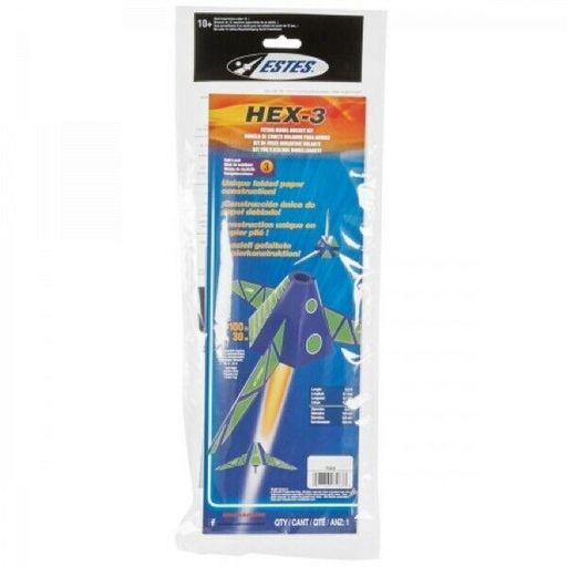 Estes EST7263 Hex-3 Rocket Kit Skill Level 3