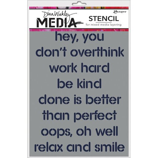 Dina Wakely Media Stencils 9