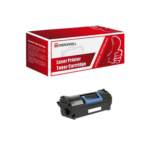 1-Pack 331-9797 Black Compatible Toner Cartridge for Dell B5465dnf MFP B5460dn