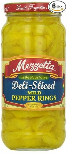 Mezzetta Pepper Banana Swt Slc, PartNo 61170, by Mezzetta, Pack of 6