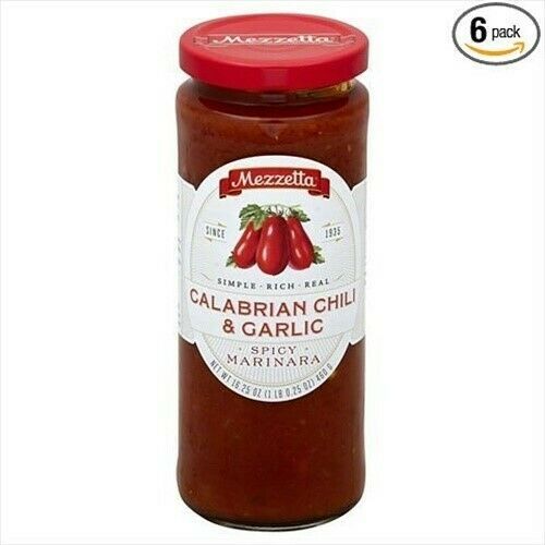 Mezzetta Sauce Mrnra Calabrn Chili, PartNo 257818, by Mezzetta, Pack of 6
