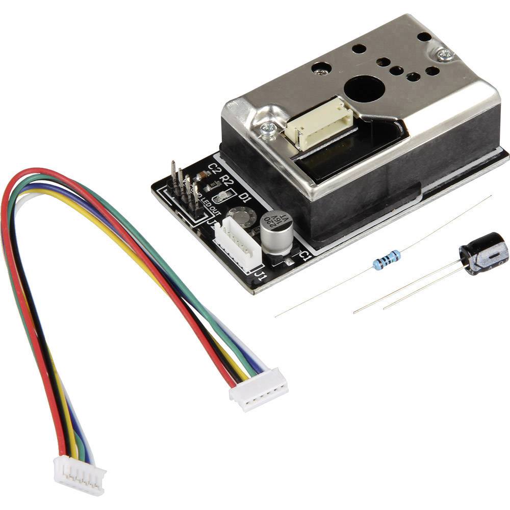 Joy-it Sensor Detects Dust with Infrared Diode & Phototransistor