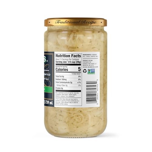 BUBBIES of SF Dill Sauerkraut, 25 FZ thumbnail