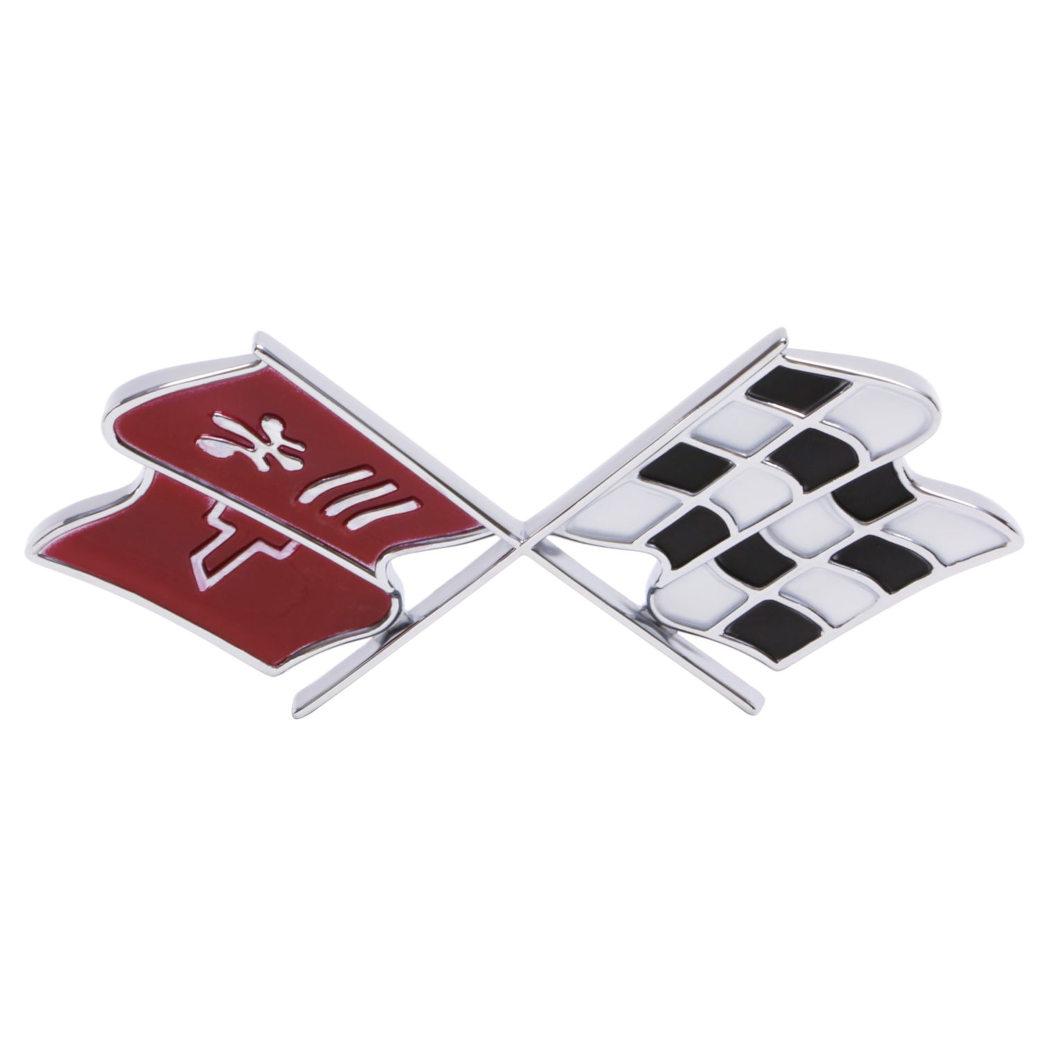 1968 Corvette Fuel Door Emblem  Sold as Each