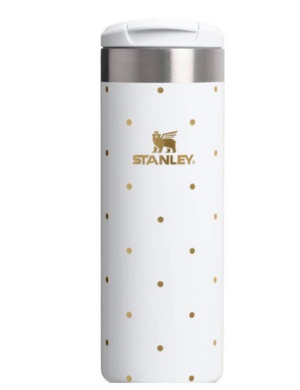Stanley X Target 16 Oz Aerolite Transit Bottle FROST POLKA DOTS Christmas