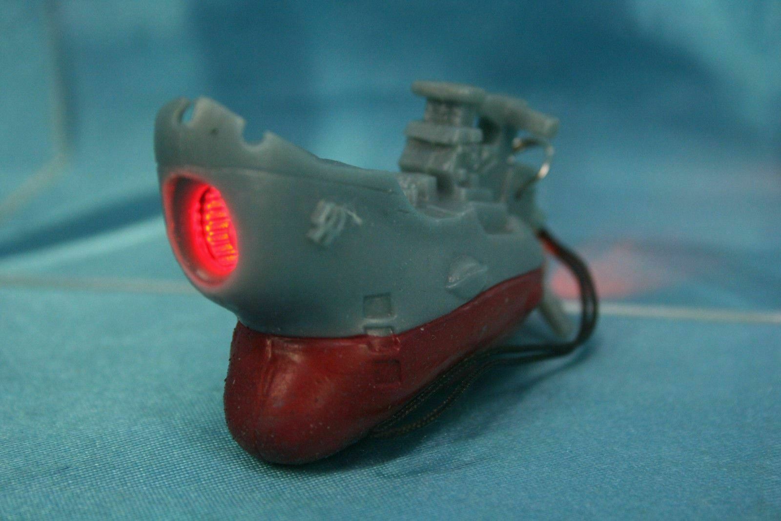 Star Blazers Space Battleship Yamato Resurrection LED Light up Mini Figure Strap