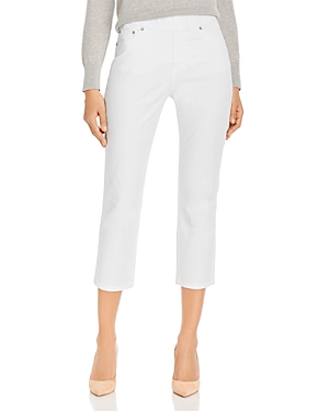 Jag Jeans Women's Jeans White Size 16X24 Slip on Jegging Capri Stretch 6944-2723-P - 16