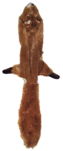 Ethical Dog-Skinneeez Squirrel Dog Toy- Gray 15 Inch