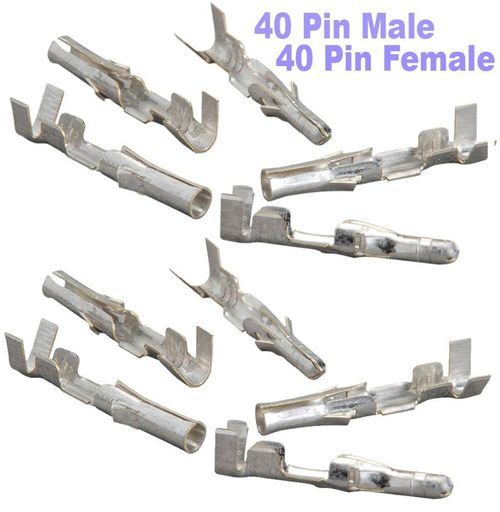 ((40 Pair)) Molex Pin: Male & Female: .093