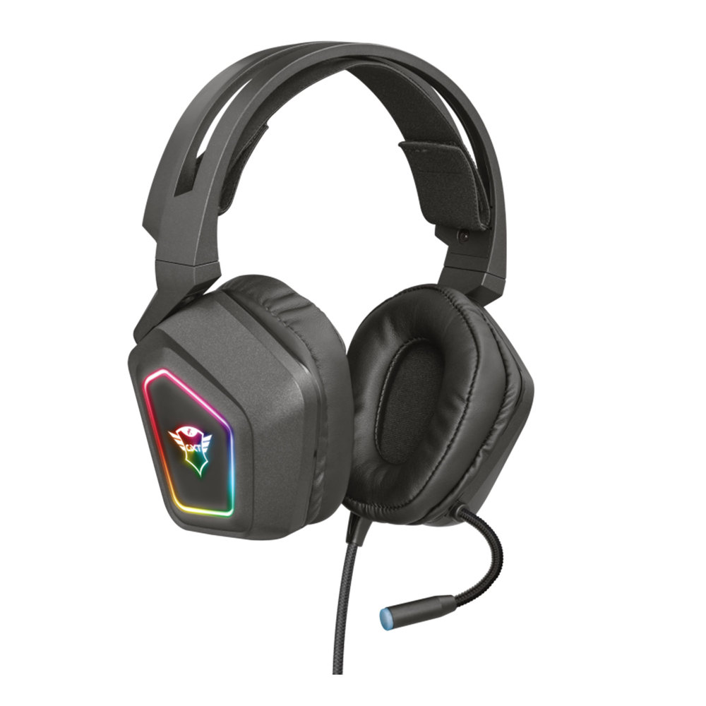 Trust GXT 450 Blizz RGB 7.1 Surround Headset Wired Head-band Gaming US