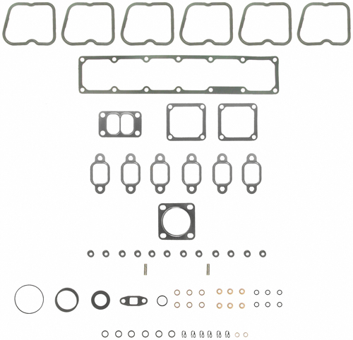 FEL-PRO HSU 9332 Head Gasket Set W/o Head Gasket Fits Select: 1994-1996 DODGE RAM 2500  1994-1996 DODGE RAM 3500