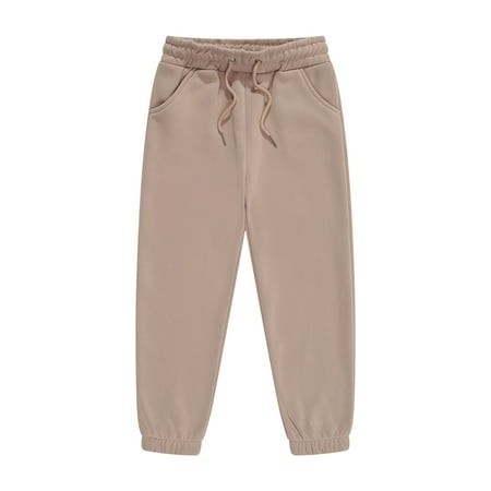 HUITKMM Girls  Pants & Capris Girls  Autumn Winter Style Long Pants Sports Elastic Children S Pants Boys Pants 4722