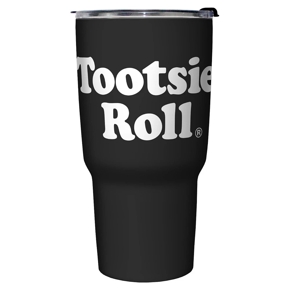 Tootsie Roll Logo 27-oz. Stainless Steel Travel Mug, Black thumbnail