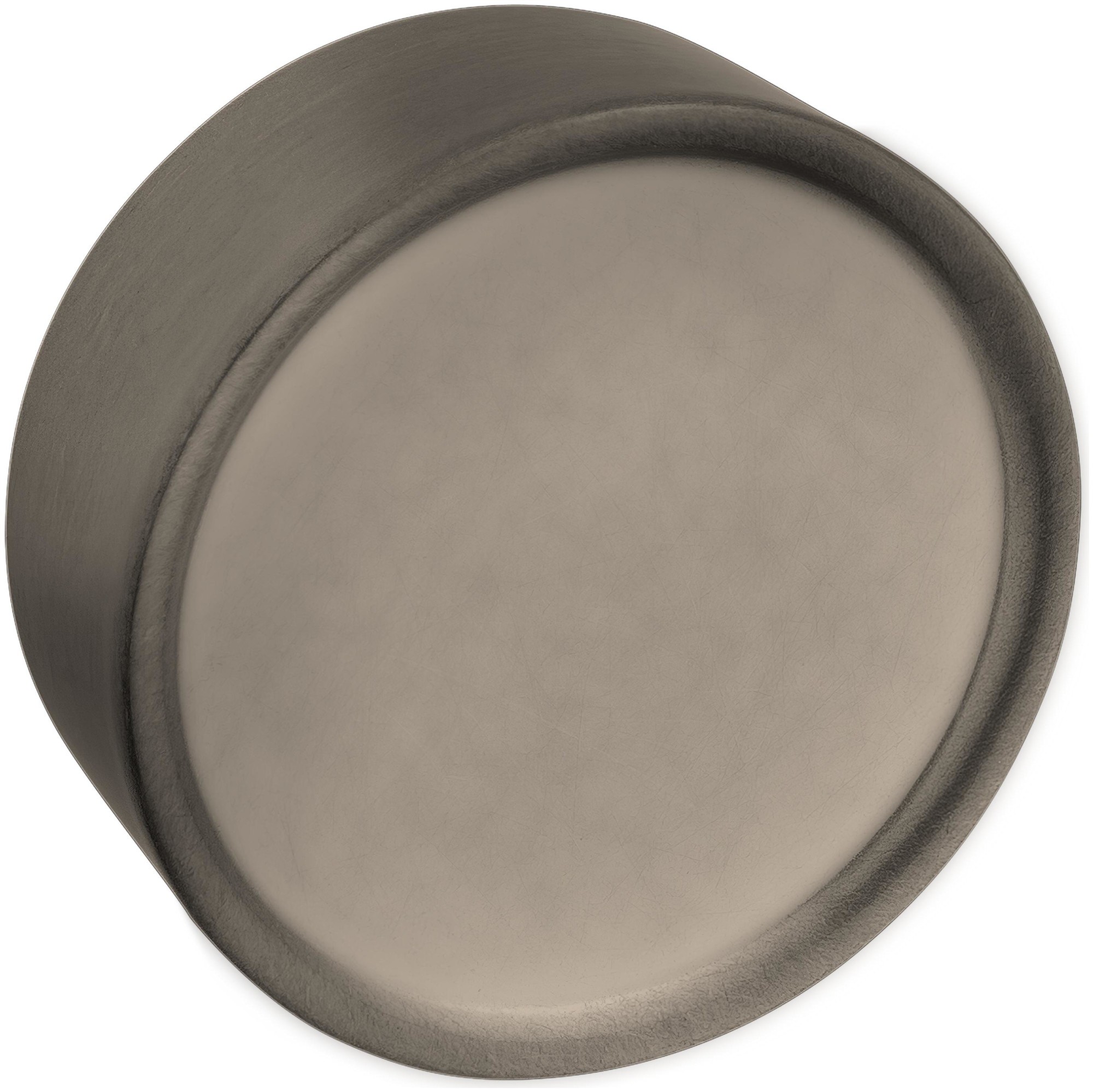 Baldwin 4973.BIN Hollywood Hills 1-1/2 Inch Mushroom Cabinet Knob from the Estate Collection Lifetime Graphite Nickel Cabinet Hardware Knobs Mushroom