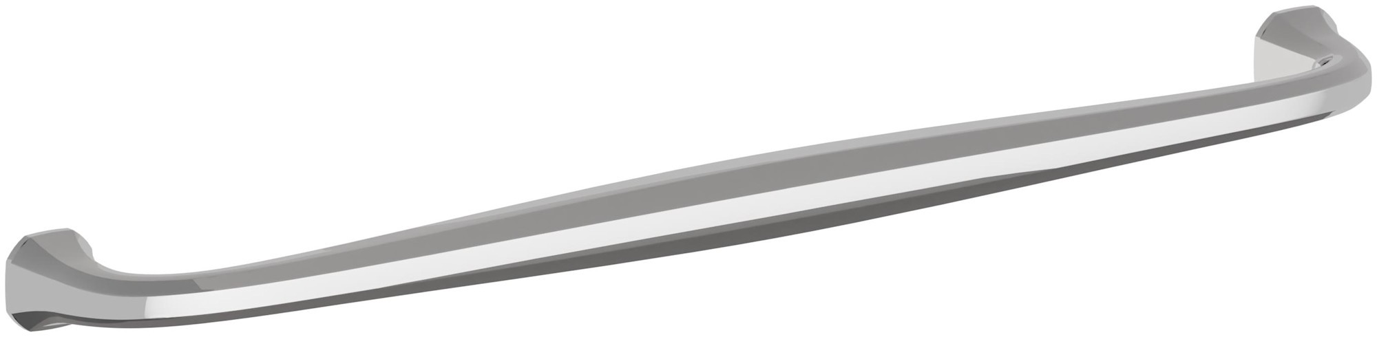 Baldwin 4397 Severin B 12 Inch Center to Center Handle Cabinet Pull Polished Chrome Cabinet Hardware Pulls Handle