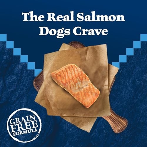 Blue Buffalo Wilderness High Protein Grain Free Dry Food for Adult Dogs, 34% Protein, with Salmon, 34 Lb. Bag thumbnail