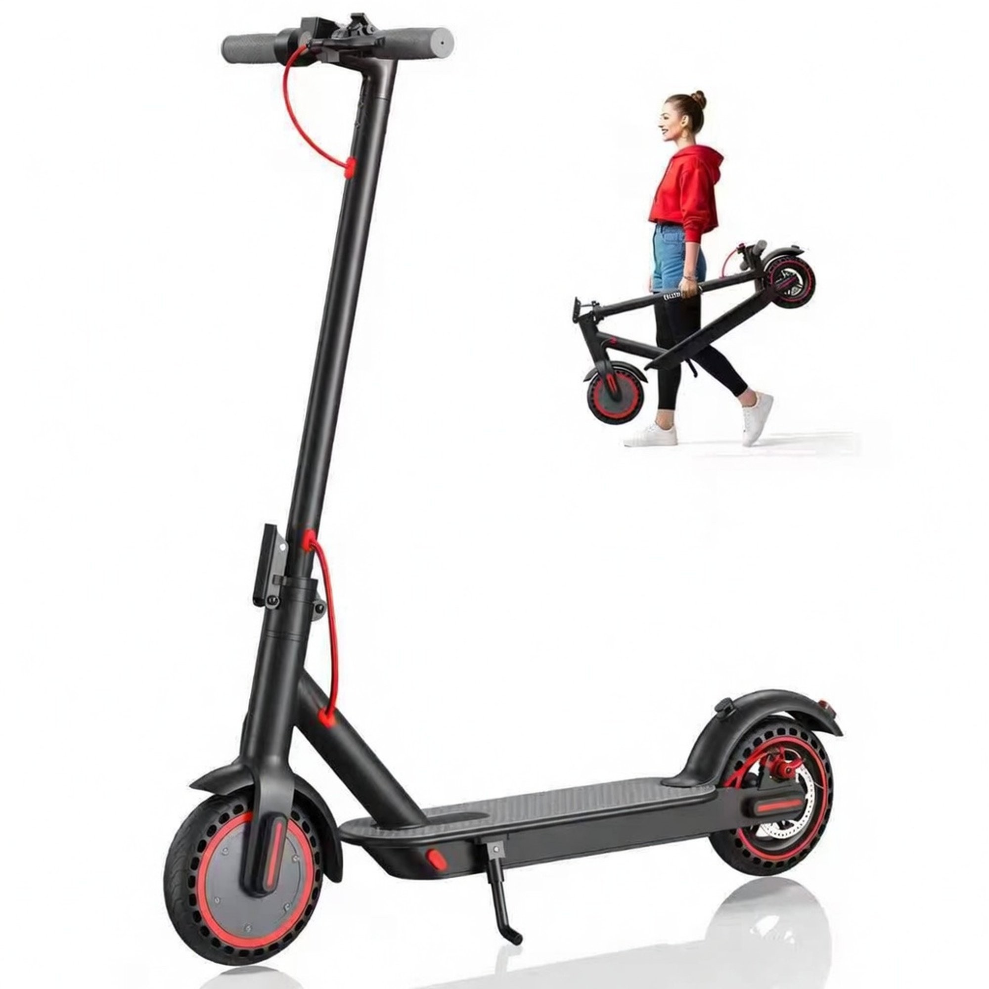 Toytexx 350w Foldable Electric Scooter for Adults, 8.5