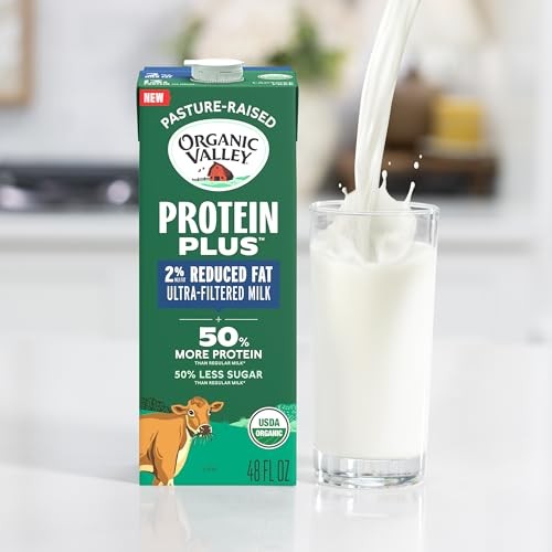 Organic Valley Protein Plus Organic 2% Ultra-Filtered Milk, 48 Fl Oz thumbnail