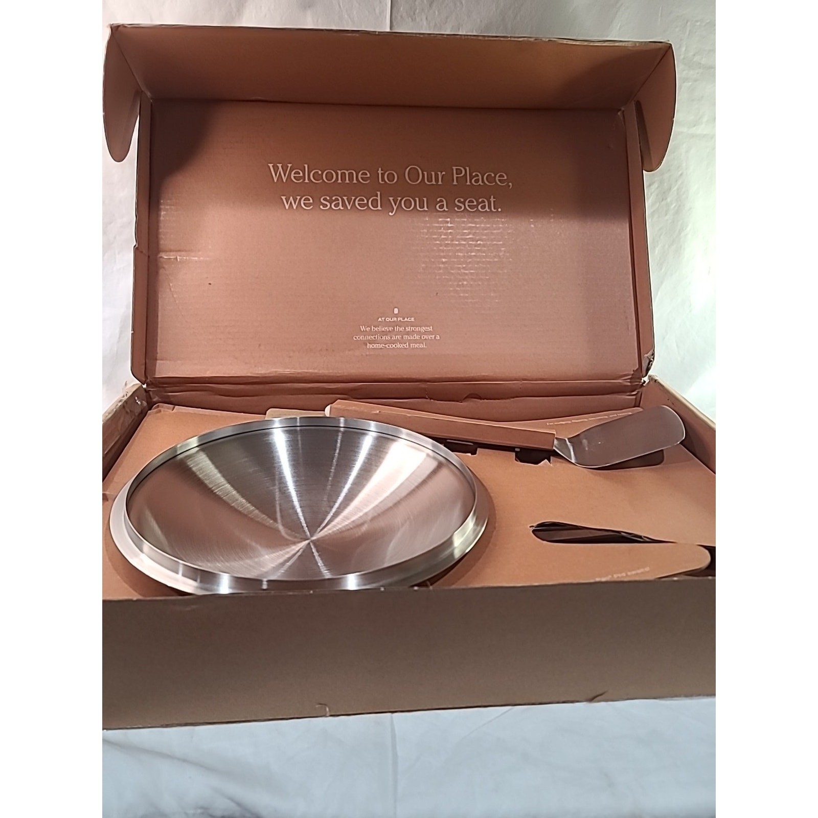 Our Place 3pc Titanium 10.5 Always Pan Pro W/ Chrome Color