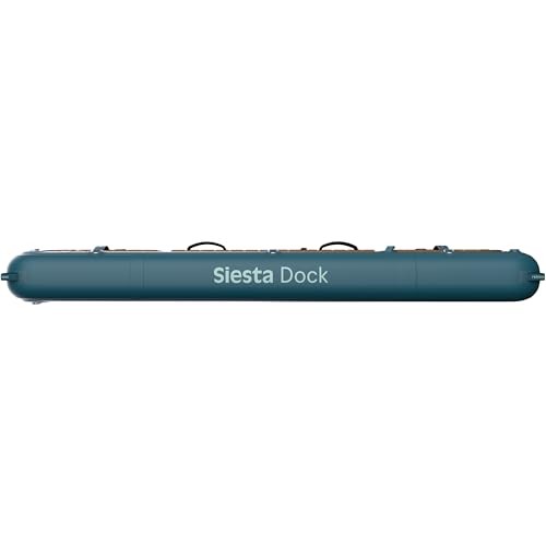Retrospec Siesta Dock 7' & 10' XL Inflatable Floating Platform - Lake & Pool Essential with 1050lb & 1500lb Capacity - Multi-Person Water Dock with D- thumbnail